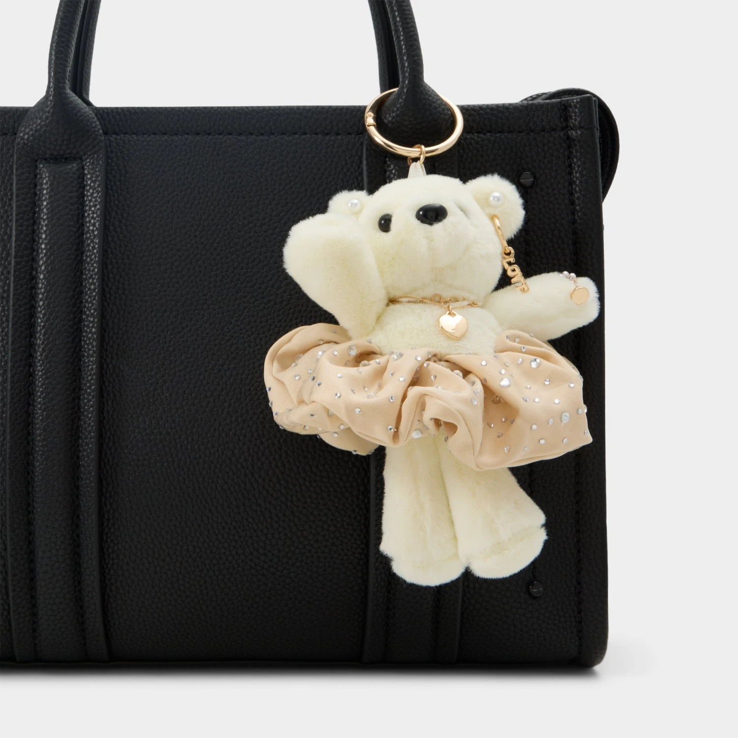 Aldo Bubbless White Bear Bag Charm – Playful Festive Accessory 5 Aldo Bubbless White Bear Bag Charm – Playful Festive Accessory - Image 3