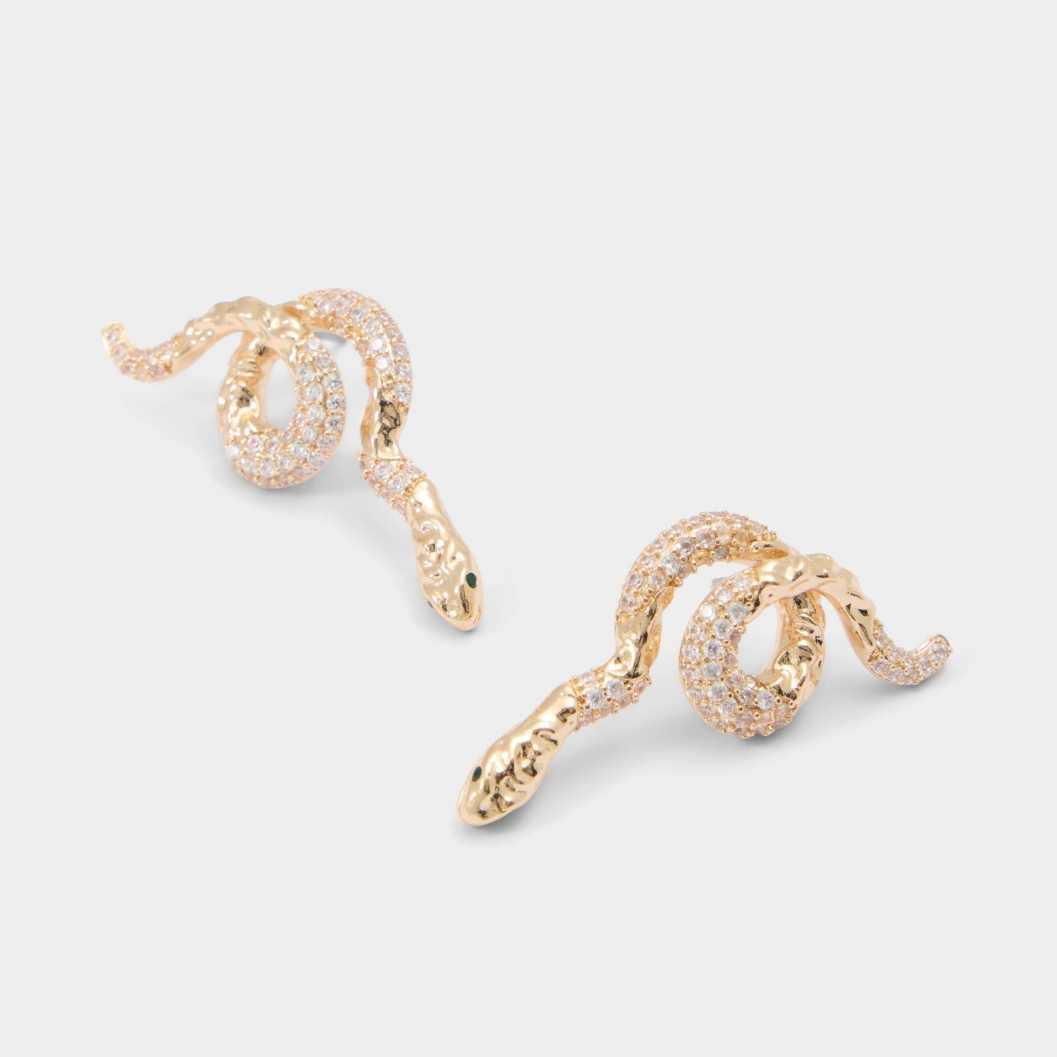 Aldo Serpenta Crystal Snake Stud Earrings 3 Aldo Serpenta Crystal Snake Stud Earrings