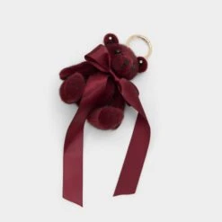 Aldo Tinnie Velvet Bow Bag Charm