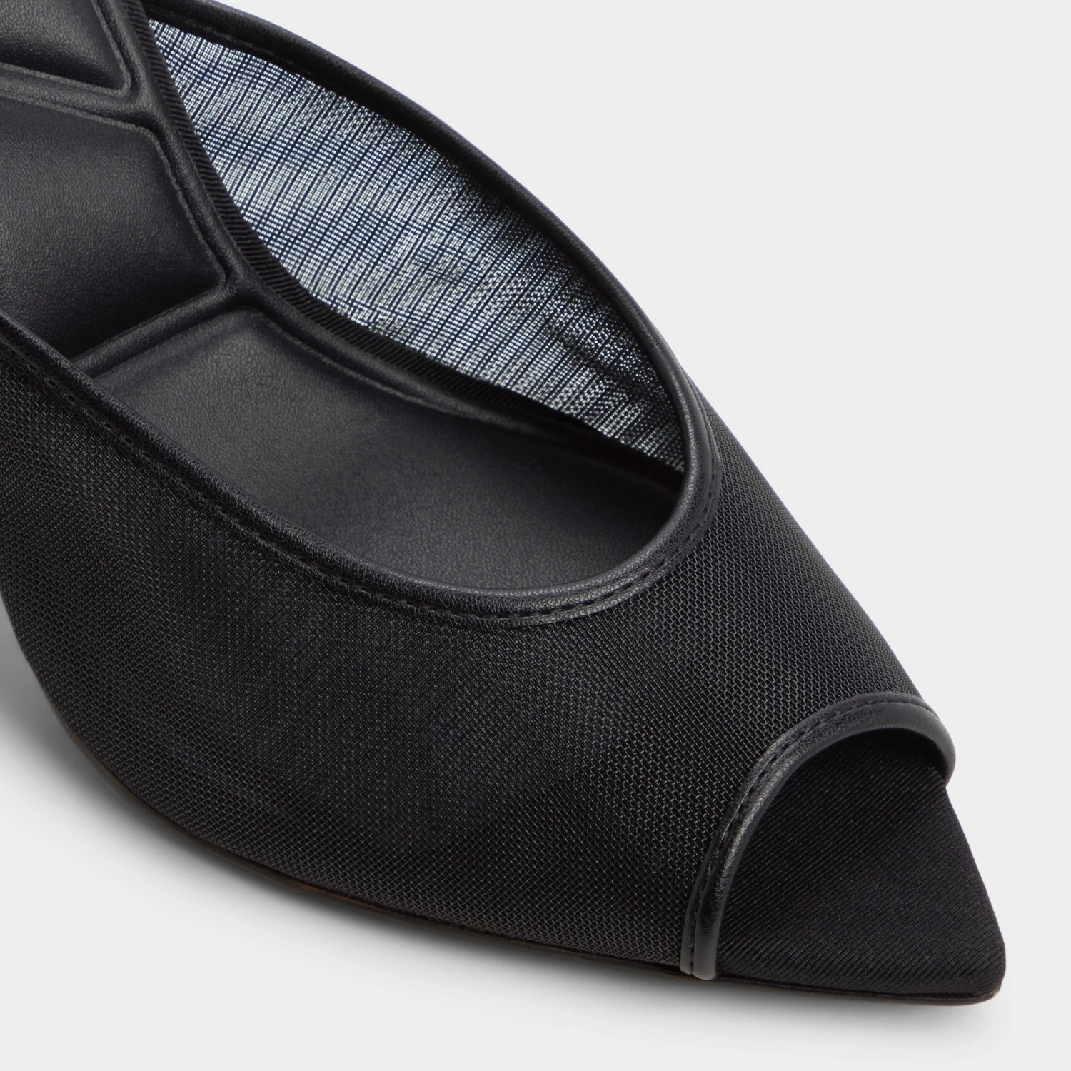 Aldo Elennah Sheer Mesh Heeled Mules 7 Aldo Elennah Sheer Mesh Heeled Mules - Image 5