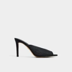 Aldo Elennah Sheer Mesh Heeled Mules