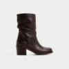 Aldo Haverly Slouchy Leather Block Heel Boots - Cocoa Brown -The Aldo Shop product 14163441 haverly brown 201 001 043 main sq gy