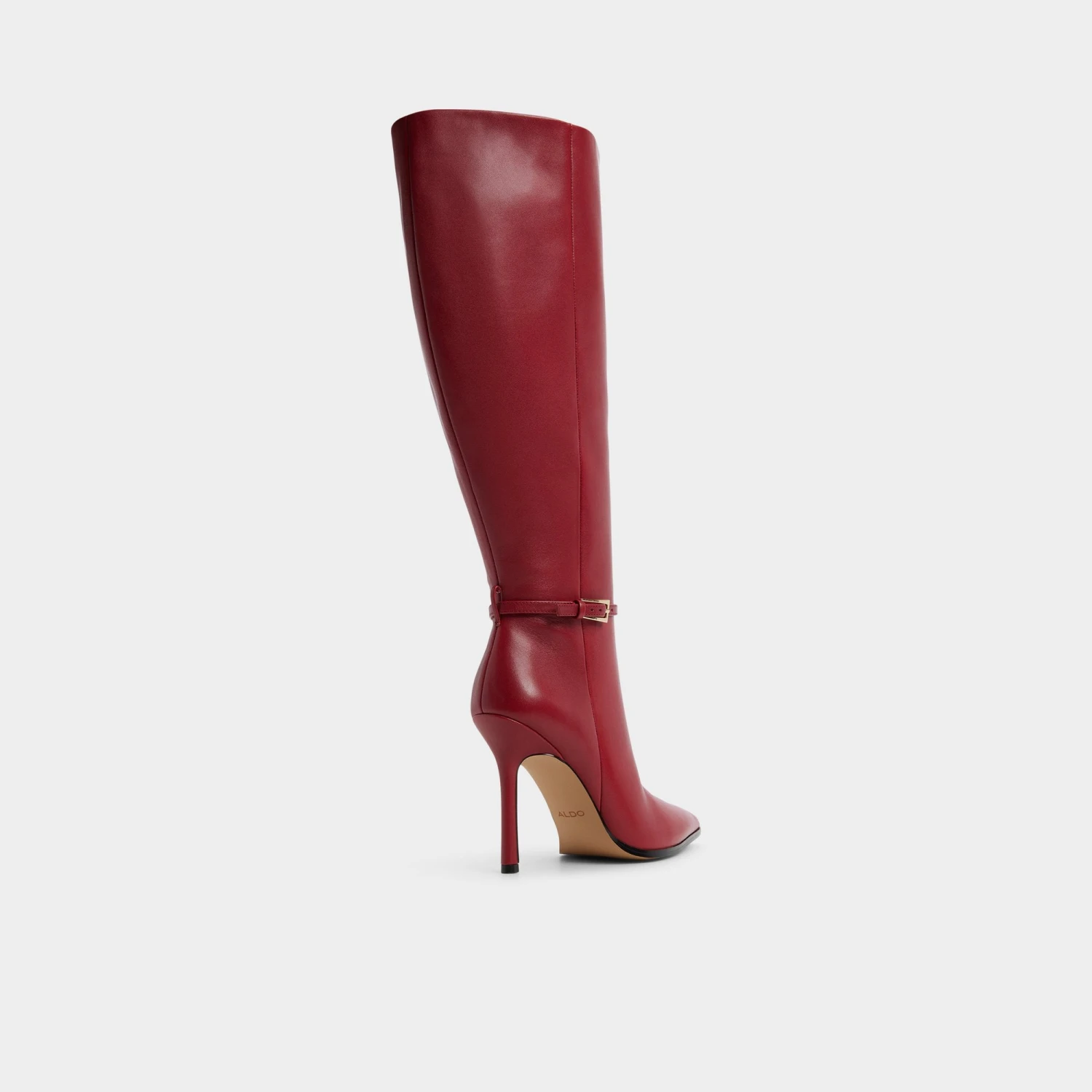 Aldo Maellie-wc Red Pointed Toe Knee-High Stiletto Boots 4 Aldo Maellie-wc Red Pointed Toe Knee-High Stiletto Boots - Image 2