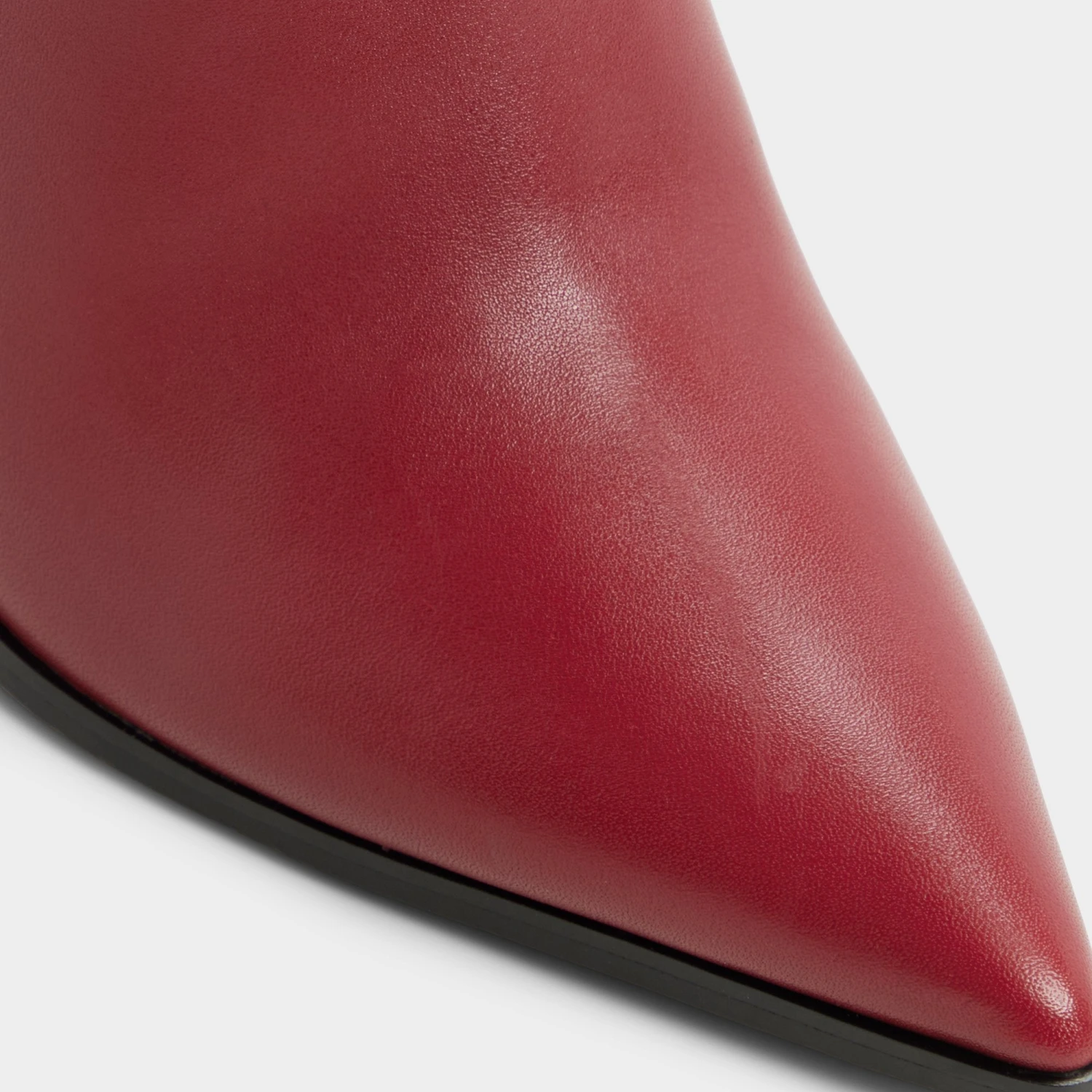 Aldo Maellie-wc Red Pointed Toe Knee-High Stiletto Boots 8 Aldo Maellie-wc Red Pointed Toe Knee-High Stiletto Boots - Image 6