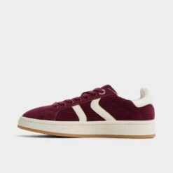Aldo Retrochic: Women's Vintage-Inspired Merlot Sneakers -The Aldo Shop product 14165820 retrochic red 601 003 065 alt2 sq gy