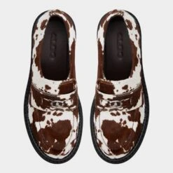 Aldo Miravelle Cow-Print Haircalf Slip-On Lug Sole Loafers 16 Aldo Miravelle Cow-Print Haircalf Slip-On Lug Sole Loafers -The Aldo Shop product 14166632 miravelle brown 241 001 037 alt5 sq gy