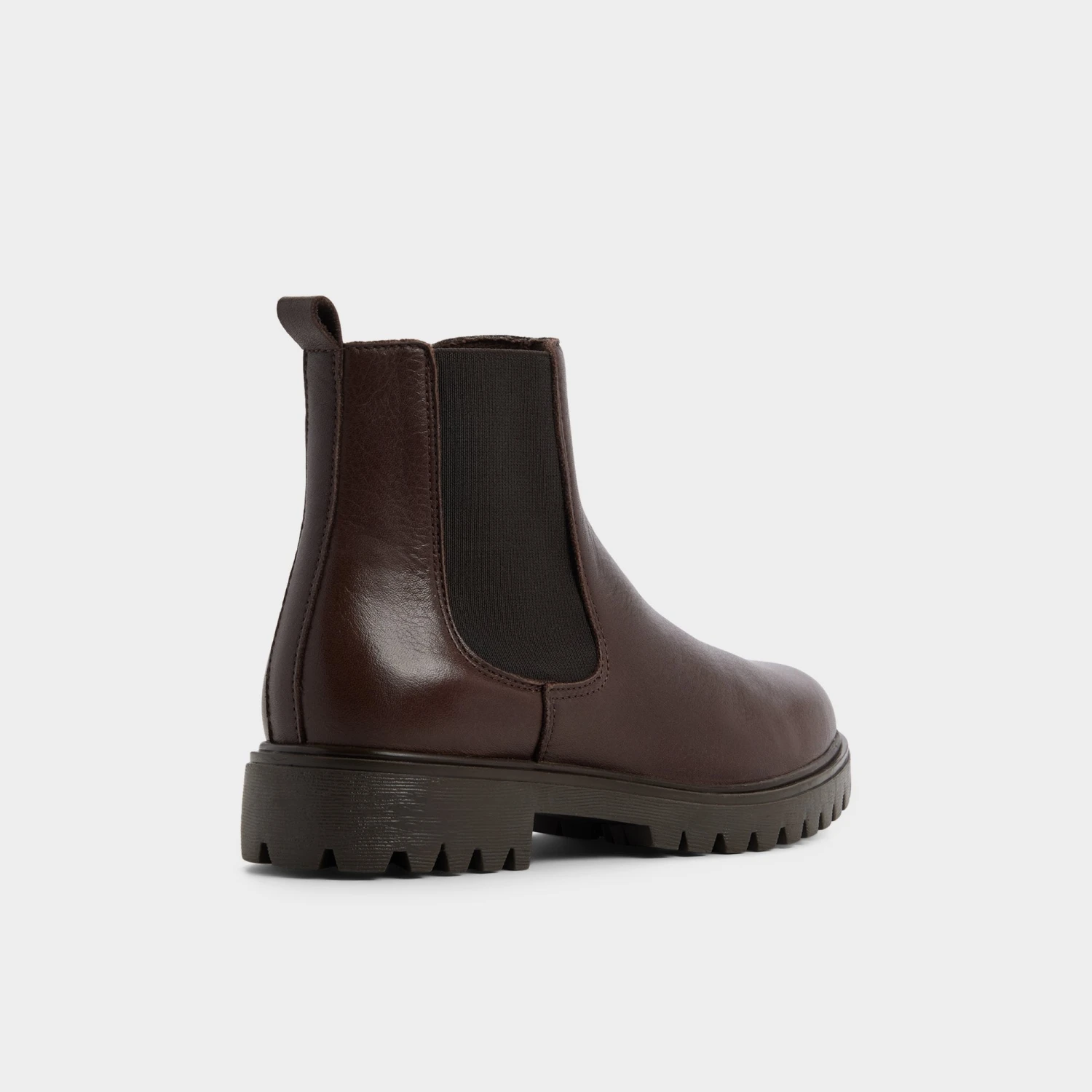 Aldo Adalitlan Brown Leather Chelsea Boots with Lug Sole 4 Aldo Adalitlan Brown Leather Chelsea Boots with Lug Sole - Image 2
