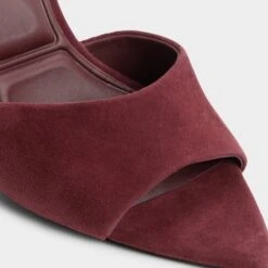 Aldo Seashella Suede Stiletto Heels with Gilded Serpent Detail 16 Aldo Seashella Suede Stiletto Heels with Gilded Serpent Detail -The Aldo Shop product 14166959 seashella red 601 001 046 detail sq gy