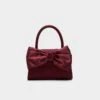 Aldo Decadencee Structured Mini Top-Handle Bag with Satin Bow