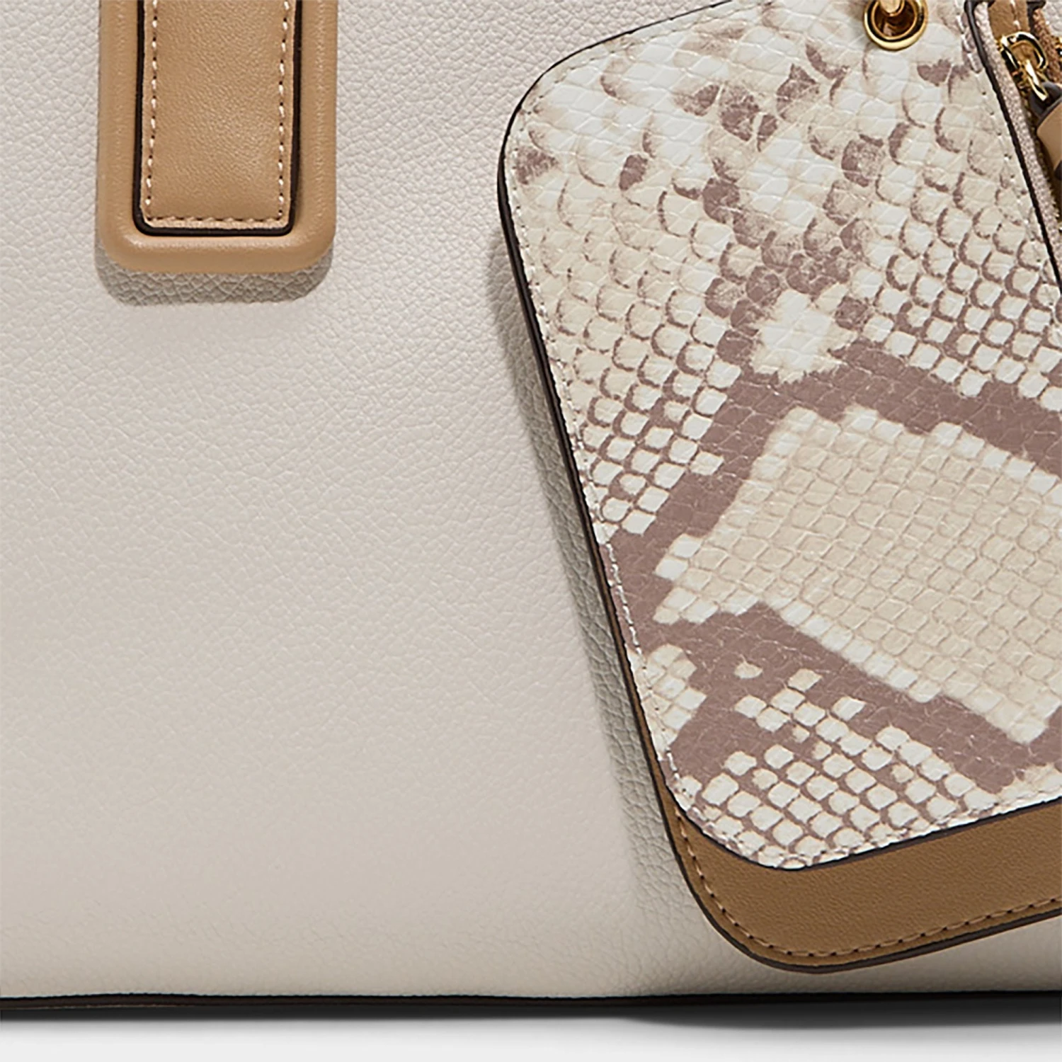 Aldo Jeynnaa Satchel Bag with Removable Snakeskin Pouch 7 Aldo Jeynnaa Satchel Bag with Removable Snakeskin Pouch - Image 5