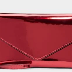 Aldo Mallasvee Red Patent Clutch Bag with Wristlet Strap -The Aldo Shop product 14172338 mallasvee red 640 002 029 detail sq gy