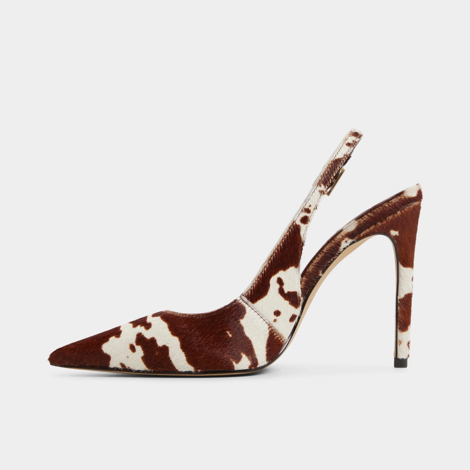 Aldo Stessysling Animal Print Calf-Hair Sculpted Slingback Heels 5 Aldo Stessysling Animal Print Calf-Hair Sculpted Slingback Heels - Image 3
