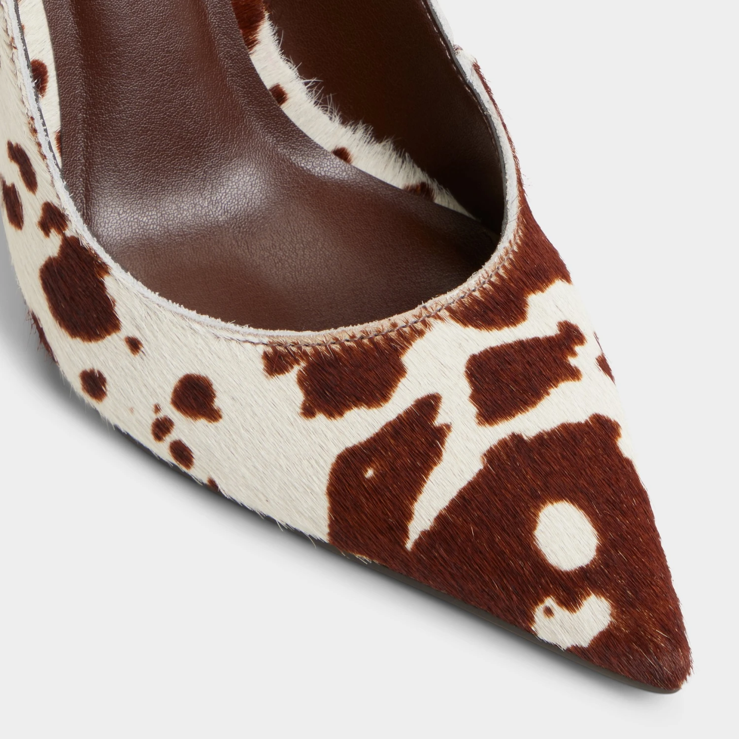 Aldo Stessysling Animal Print Calf-Hair Sculpted Slingback Heels 7 Aldo Stessysling Animal Print Calf-Hair Sculpted Slingback Heels - Image 5