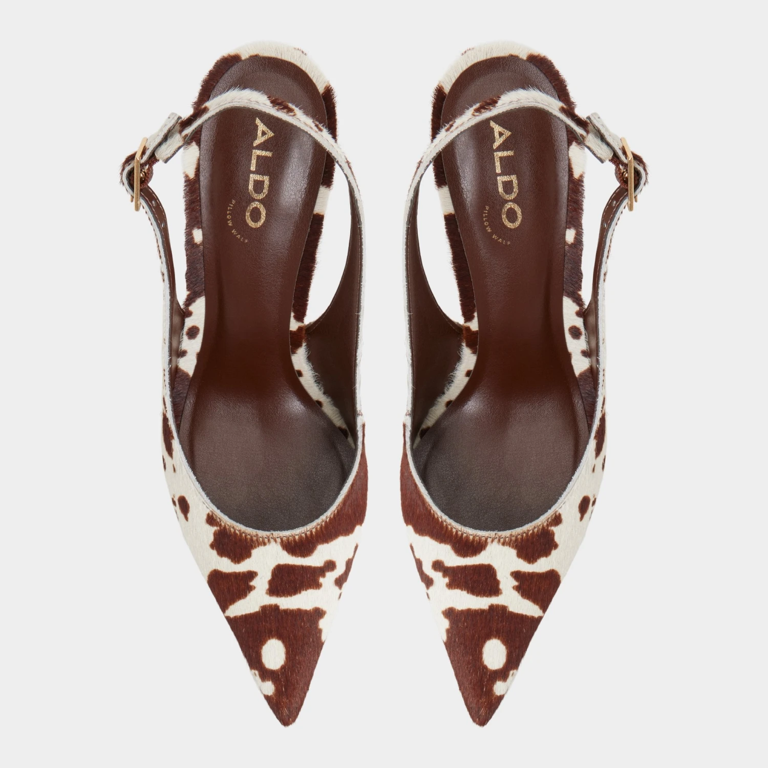 Aldo Stessysling Animal Print Calf-Hair Sculpted Slingback Heels 8 Aldo Stessysling Animal Print Calf-Hair Sculpted Slingback Heels - Image 6