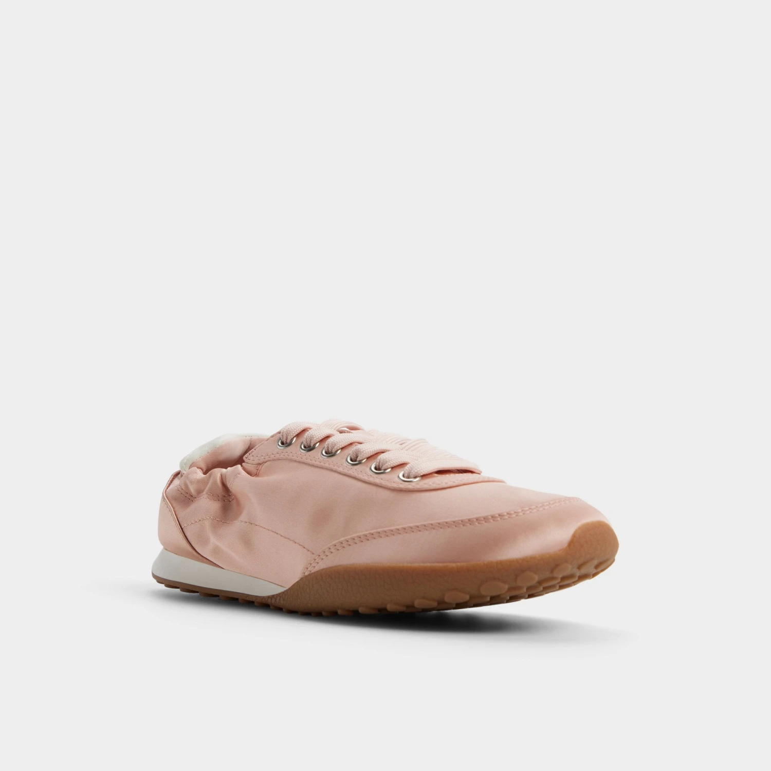 Aldo Balletsnkr - Women's Blush Satin Low-Top Sneakers 6 Aldo Balletsnkr - Women's Blush Satin Low-Top Sneakers - Image 4