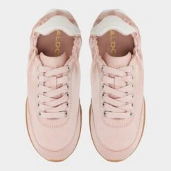 Aldo Balletsnkr - Women's Blush Satin Low-Top Sneakers 16 Aldo Balletsnkr - Women's Blush Satin Low-Top Sneakers -The Aldo Shop product 14179220 balletsnkr pink 680 003 032 alt5 sq gy
