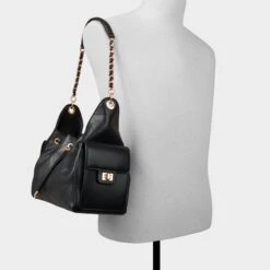 Aldo Stilaax Quilted Leather Drawstring Shoulder Bag 12 Aldo Stilaax Quilted Leather Drawstring Shoulder Bag -The Aldo Shop product 14180283 stilaax black 001 002 029 alt3 sq gy