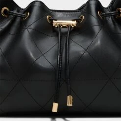 Aldo Stilaax Quilted Leather Drawstring Shoulder Bag 14 Aldo Stilaax Quilted Leather Drawstring Shoulder Bag -The Aldo Shop product 14180283 stilaax black 001 002 029 detail sq gy