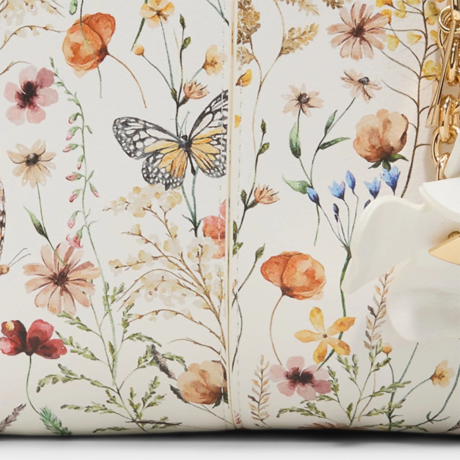 Aldo Evililyaax Wildflower Print Leather Top-Handle Bag 7 Aldo Evililyaax Wildflower Print Leather Top-Handle Bag - Image 5