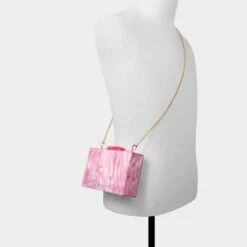 Aldo Mareinaa Pearly Pink Marble Resin Box Clutch -The Aldo Shop product 14180637 mareinaa pink 650 002 029 alt3 sq gy
