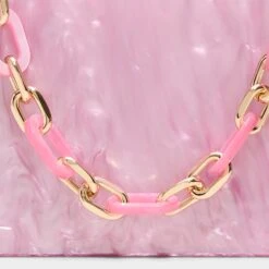 Aldo Mareinaa Pearly Pink Marble Resin Box Clutch -The Aldo Shop product 14180637 mareinaa pink 650 002 029 detail sq gy