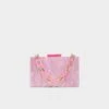 Aldo Mareinaa Pearly Pink Marble Resin Box Clutch -The Aldo Shop product 14180637 mareinaa pink 650 002 029 main sq gy