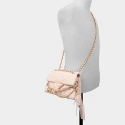 Aldo Softpufffemmee Quilted Mini Shoulder Bag with Lace Bow -The Aldo Shop product 14181750 softpufffemmee pink 650 003 029 alt3 sq gy