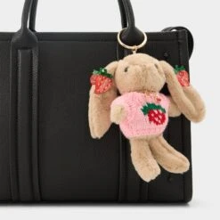 Aldo Berrihop Bunny Bag Charm - Strawberry Edition 8 Aldo Berrihop Bunny Bag Charm - Strawberry Edition -The Aldo Shop product 14182741 berrihop beige 271 alt2 sq gy