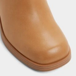 Aldo Juny Burnished Leather Knee-High Platform Boots -The Aldo Shop product 14183537 juny brown 230 001 006 alt4 sq gy