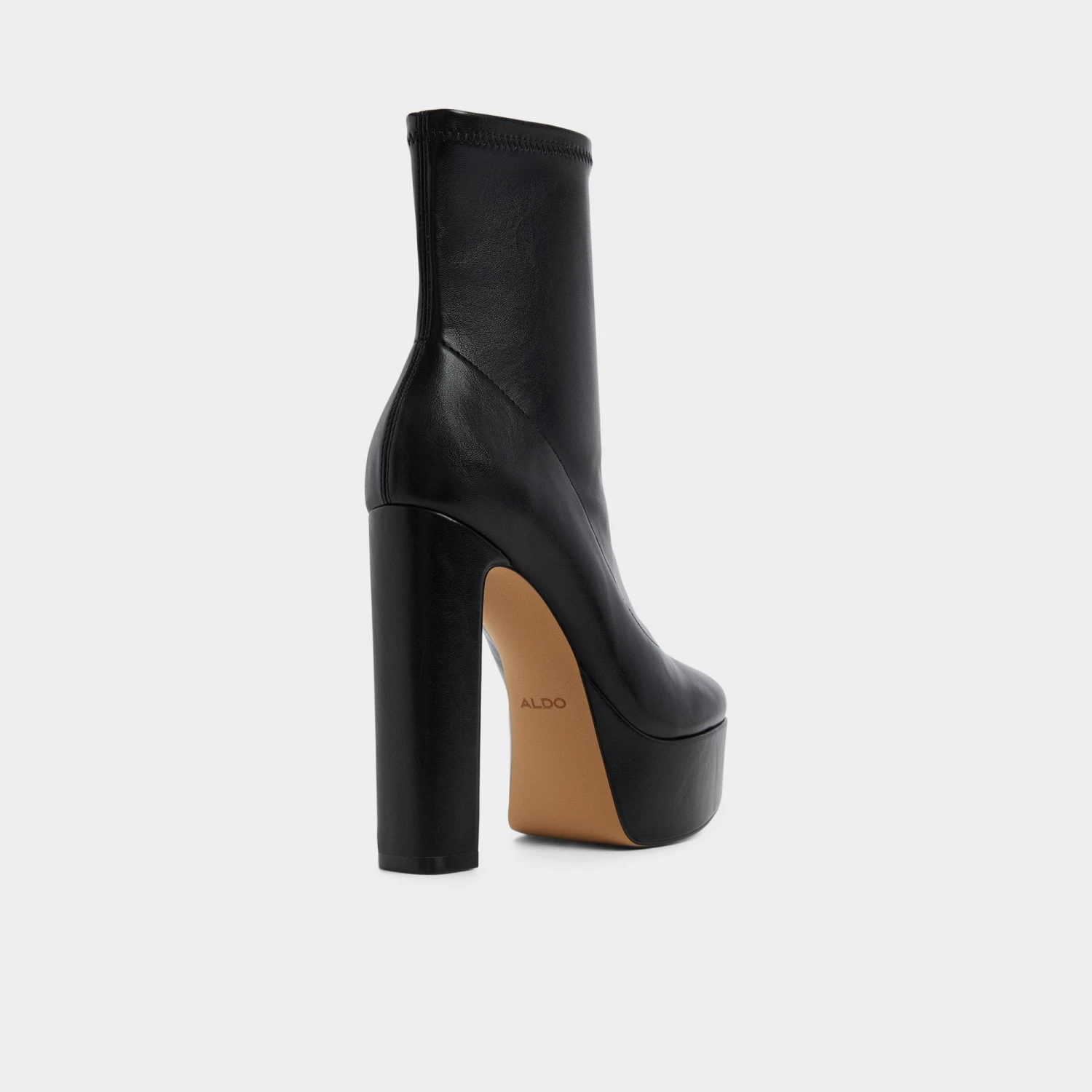 Aldo Brejara Platform Stiletto Leather Ankle Boots 4 Aldo Brejara Platform Stiletto Leather Ankle Boots - Image 2