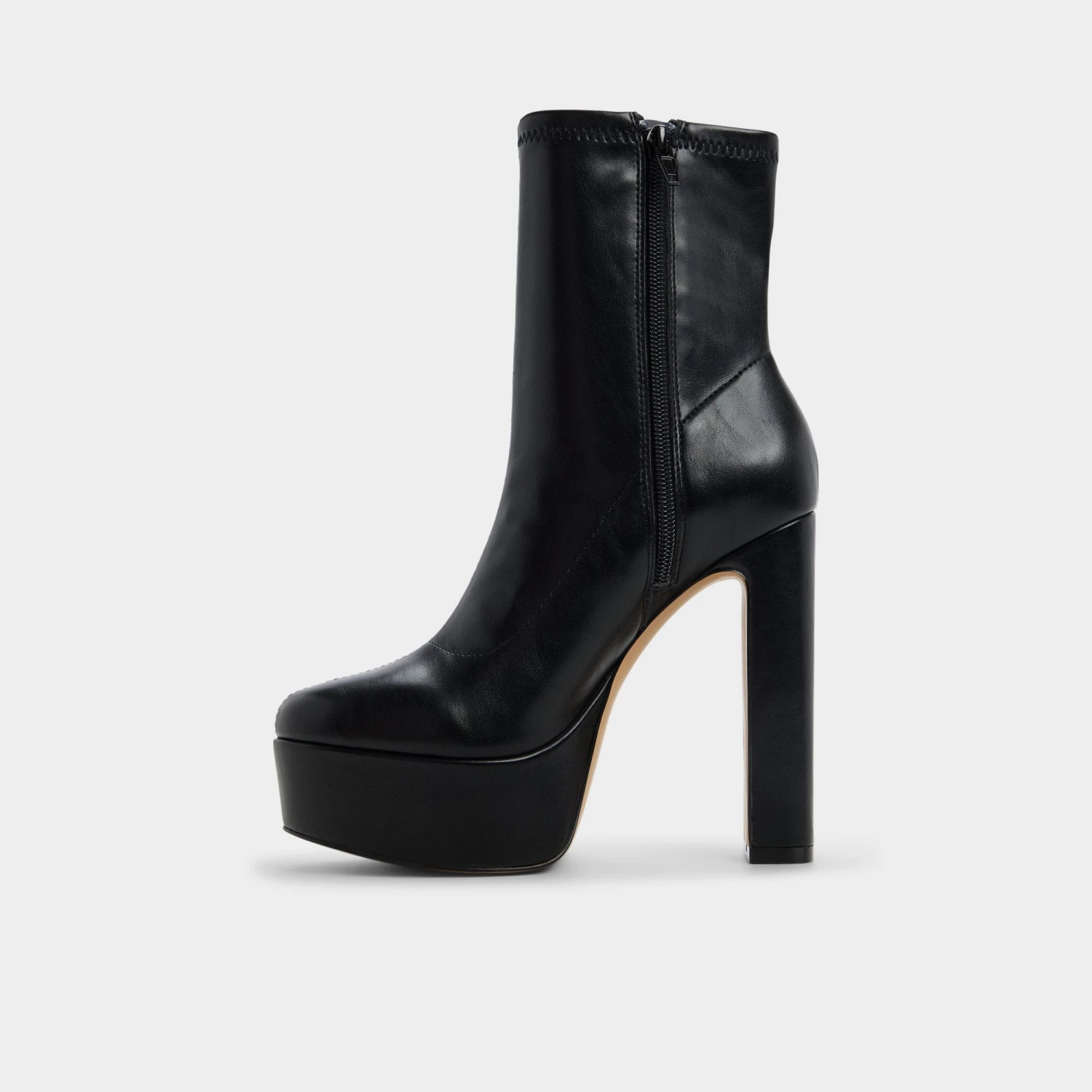 Aldo Brejara Platform Stiletto Leather Ankle Boots 5 Aldo Brejara Platform Stiletto Leather Ankle Boots - Image 3