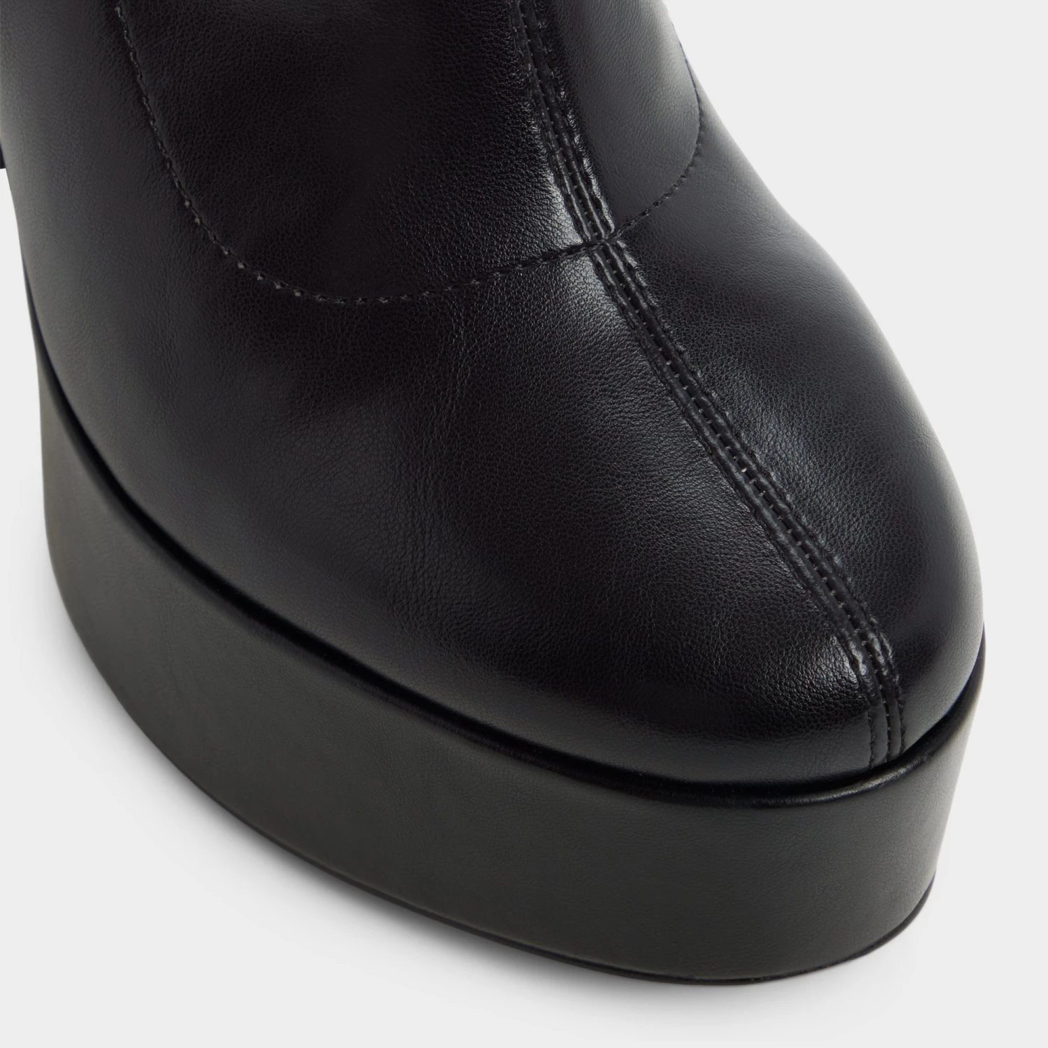 Aldo Brejara Platform Stiletto Leather Ankle Boots 7 Aldo Brejara Platform Stiletto Leather Ankle Boots - Image 5