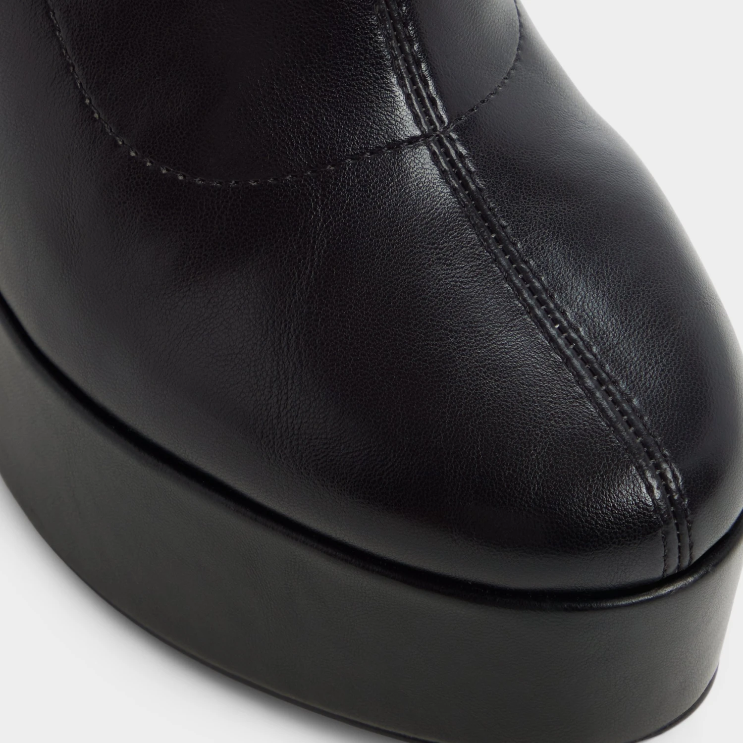 Aldo Brejara Platform Stiletto Leather Ankle Boots 9 Aldo Brejara Platform Stiletto Leather Ankle Boots - Image 7