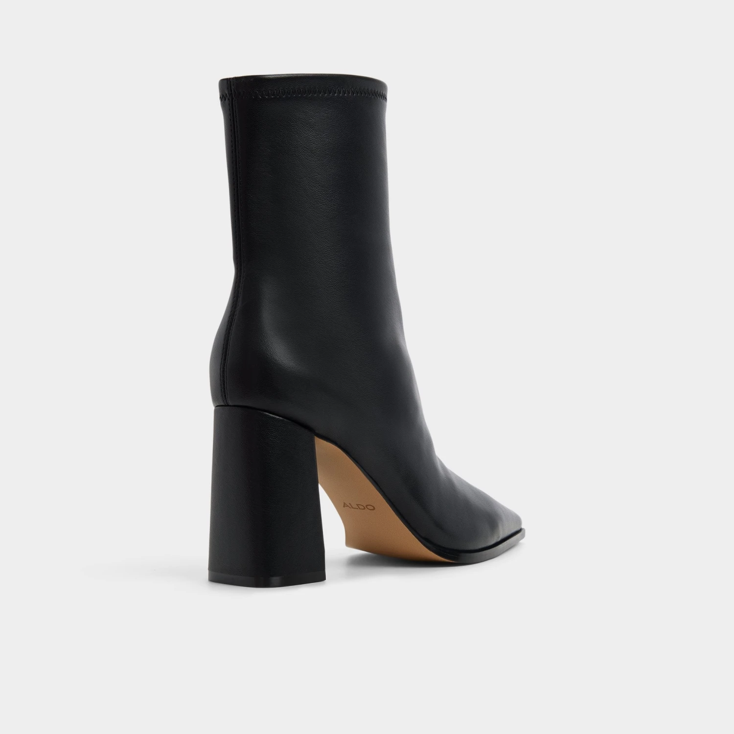 Aldo Figgy Leather Mid-Calf Block Heel Boots 4 Aldo Figgy Leather Mid-Calf Block Heel Boots - Image 2