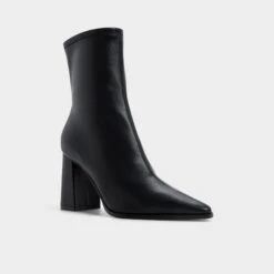 Aldo Figgy Leather Mid-Calf Block Heel Boots 13 Aldo Figgy Leather Mid-Calf Block Heel Boots -The Aldo Shop product 14183548 figgy black 001 002 045 alt3 sq gy