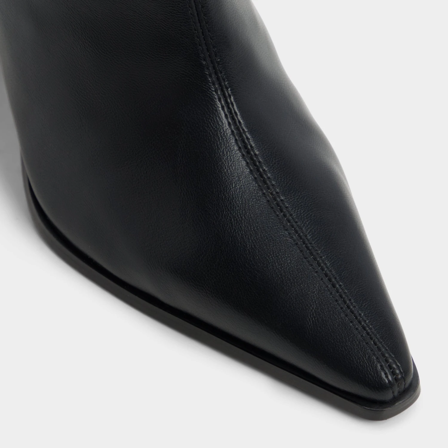 Aldo Figgy Leather Mid-Calf Block Heel Boots 7 Aldo Figgy Leather Mid-Calf Block Heel Boots - Image 5