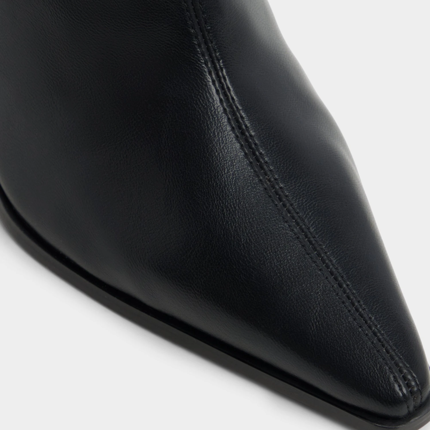 Aldo Figgy Leather Mid-Calf Block Heel Boots 9 Aldo Figgy Leather Mid-Calf Block Heel Boots - Image 7