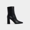 Aldo Figgy Leather Mid-Calf Block Heel Boots 2 Aldo Figgy Leather Mid-Calf Block Heel Boots -The Aldo Shop product 14183548 figgy black 001 002 045 main sq gy
