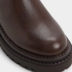 Aldo Bestina - Brown Leather Chunky Lug Sole Boots -The Aldo Shop product 14183565 bestina brown 201 001 043 detail sq gy
