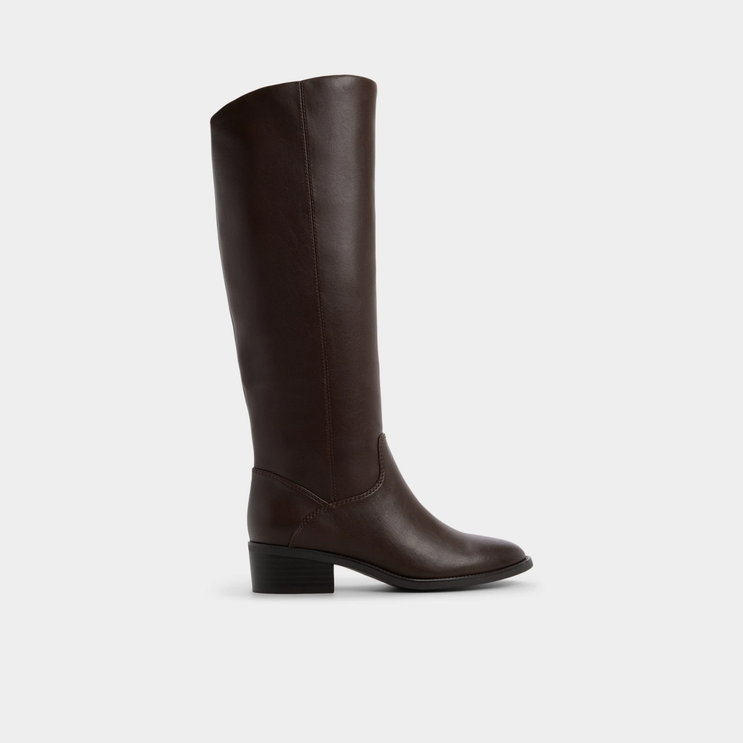 Aldo Kaydienh Brown Leather Knee-High Equestrian Boots 3 Aldo Kaydienh Brown Leather Knee-High Equestrian Boots