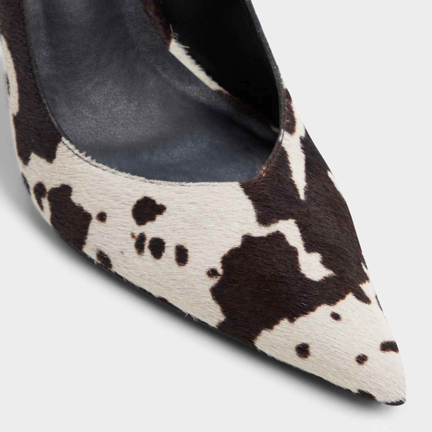 Aldo Emelie Cow-Print Faux Fur Pointed Toe Pump 7 Aldo Emelie Cow-Print Faux Fur Pointed Toe Pump - Image 5