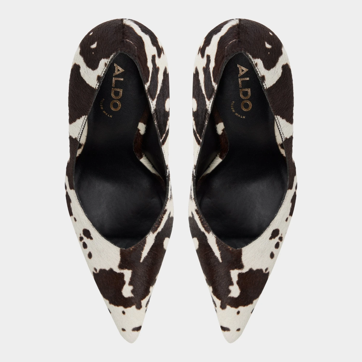 Aldo Emelie Cow-Print Faux Fur Pointed Toe Pump 8 Aldo Emelie Cow-Print Faux Fur Pointed Toe Pump - Image 6
