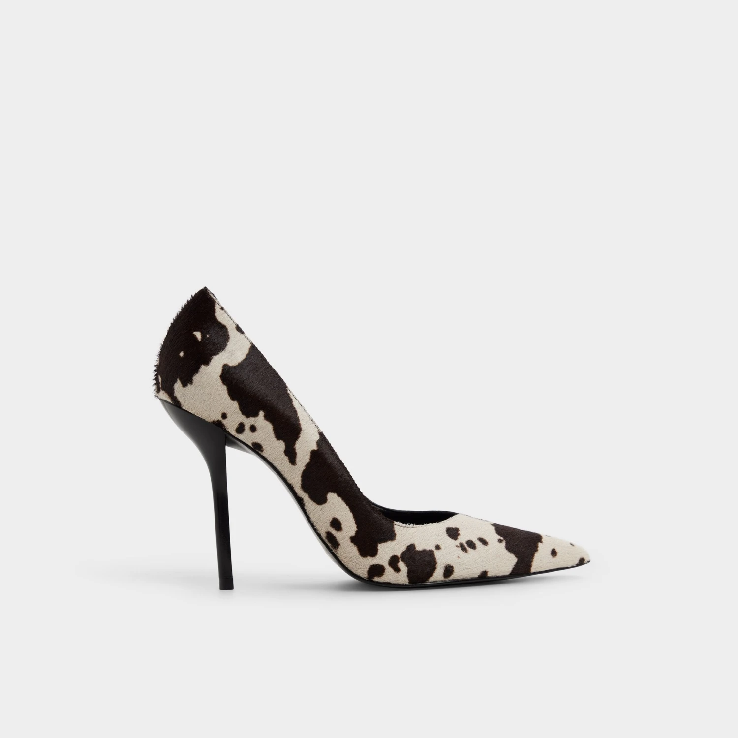 Aldo Emelie Cow-Print Faux Fur Pointed Toe Pump 3 Aldo Emelie Cow-Print Faux Fur Pointed Toe Pump