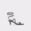 Pillow WalkPythodinaStrappy Heeled Sandal - Kitten Heel -The Aldo Shop pythodina black 001 002 043 main sq gy 1200x1200