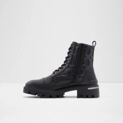 Final Sale - The Item Cannot Be ReturnedQuiltCombat Boots - Lug Sole 12 Final Sale - The Item Cannot Be ReturnedQuiltCombat Boots - Lug Sole -The Aldo Shop quilt black 007 001 043 alt2 sq nt 1200x1200