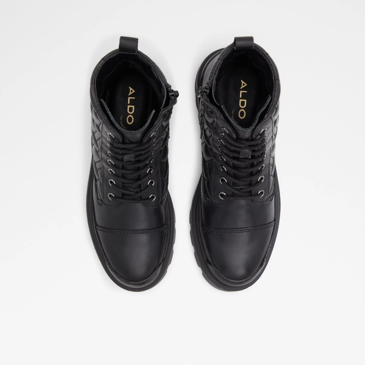 Final Sale - The Item Cannot Be ReturnedQuiltCombat Boots - Lug Sole 9 Final Sale - The Item Cannot Be ReturnedQuiltCombat Boots - Lug Sole - Image 7