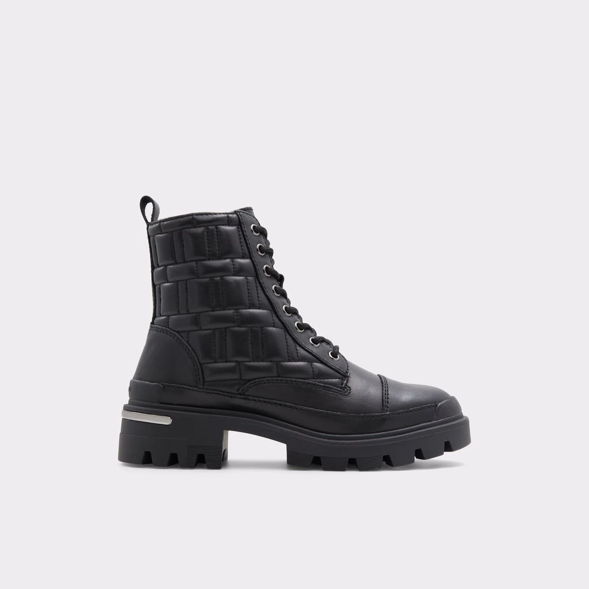 Final Sale - The Item Cannot Be ReturnedQuiltCombat Boots - Lug Sole 3 Final Sale - The Item Cannot Be ReturnedQuiltCombat Boots - Lug Sole