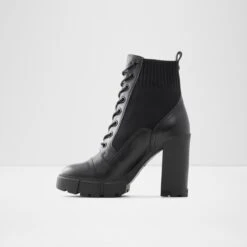 LightweightRebelCombat Ankle Boot - Lug Sole 9 LightweightRebelCombat Ankle Boot - Lug Sole -The Aldo Shop rebel black 001 003 029 alt2 sq nt 1200x1200
