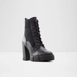 LightweightRebelCombat Ankle Boot - Lug Sole 10 LightweightRebelCombat Ankle Boot - Lug Sole -The Aldo Shop rebel black 001 003 029 alt3 sq nt 1200x1200