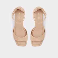 Flexible SolesSafdieAnkle Strap Heeled Sandal - Block Heel 16 Flexible SolesSafdieAnkle Strap Heeled Sandal - Block Heel -The Aldo Shop safdie beige 270 001 043 alt5 sq gy 2000x2000